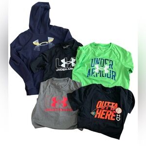 Boys Under Armour shirts